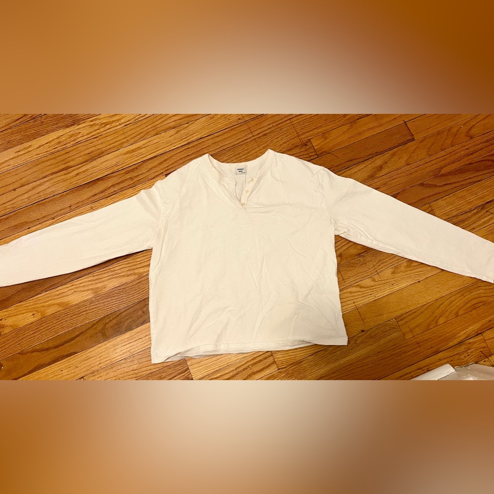 Sunday Best White Long Sleeve Size Small